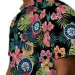 Seattle Mariners Hawaiian Shirt Custom Hibiscus Paradise Best Selling