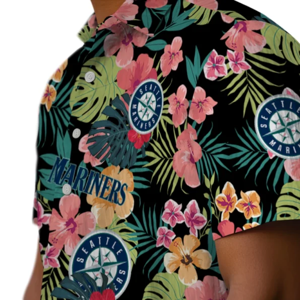 Seattle Mariners Hawaiian Shirt Custom Hibiscus Paradise Trendy Seattle Mariners Hawaiian Shirt Custom Hibiscus Paradise Trendy