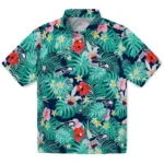 Seattle Seahawks Hawaiian Shirt - Custom Hibiscus Blossoms Blue 1 Seattle Seahawks Hawaiian Shirt Custom Hibiscus Blossoms Blue Best Selling