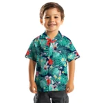 Seattle Seahawks Hawaiian Shirt Custom Hibiscus Blossoms Blue Best Selling