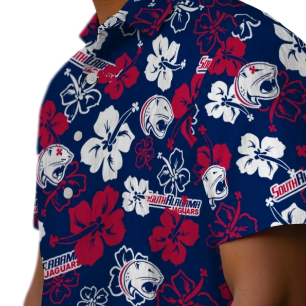 south-alabama-jaguars-hawaiian-shirt-hibiscus-flower-design-trendy.webp