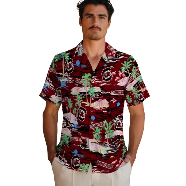 south-carolina-gamecocks-hawaiian-shirt-hawaii-island-fashion-forward.webp