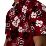 south-carolina-gamecocks-hawaiian-shirt-hibiscus-flower-design-best-selling.webp