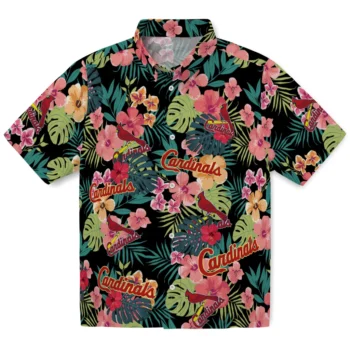 St Louis Cardinals Hawaiian Shirt Customized Hibiscus Paradise Best Selling