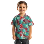 St Louis Cardinals Hawaiian Shirt Personalized Hibiscus Blossoms Red Best Selling