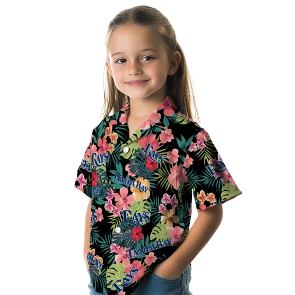 Tampa Bay Rays Hawaiian Shirt Personalized Hibiscus Paradise Premium Grade Tampa Bay Rays Hawaiian Shirt Personalized Hibiscus Paradise Premium Grade