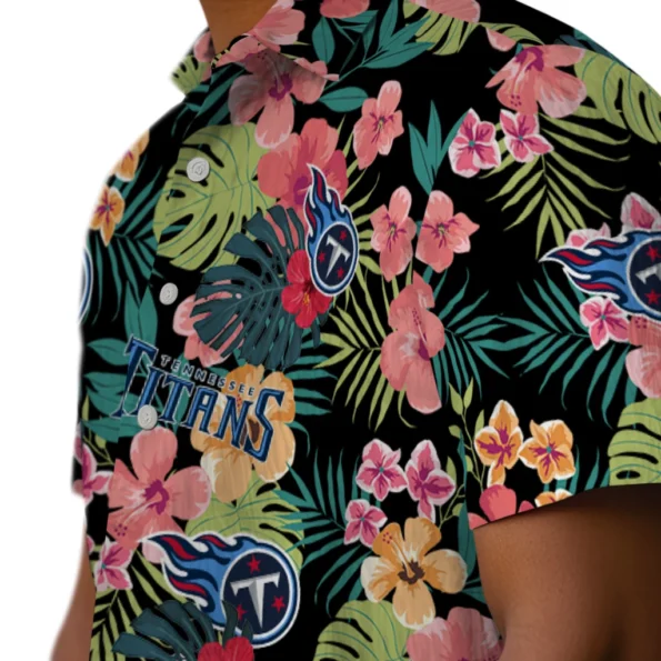 Tennessee Titans Hawaiian Shirt Customized Hibiscus Paradise Trendy Tennessee Titans Hawaiian Shirt Customized Hibiscus Paradise Trendy