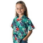 Tennessee Titans Hawaiian Shirt Personalized Hibiscus Blossoms Navy Best Selling
