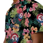 Texas Rangers Hawaiian Shirt Custom Hibiscus Paradise Best Selling