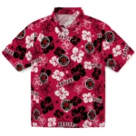 Toronto Raptors Hawaiian Shirt - Tropical Floral Pattern 1 toronto-raptors-hawaiian-shirt-hibiscus-flower-design-best-selling.webp