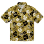 UCF Knights Hawaiian Shirt - Tropical Floral Pattern 1 ucf-knights-hawaiian-shirt-hibiscus-flower-design-best-selling.webp