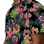 Washington Nationals Hawaiian Shirt Personalized Hibiscus Paradise Best Selling
