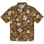 Western Michigan Broncos Hawaiian Shirt - Tropical Floral Pattern 1 western-michigan-broncos-hawaiian-shirt-hibiscus-flower-design-best-selling.webp