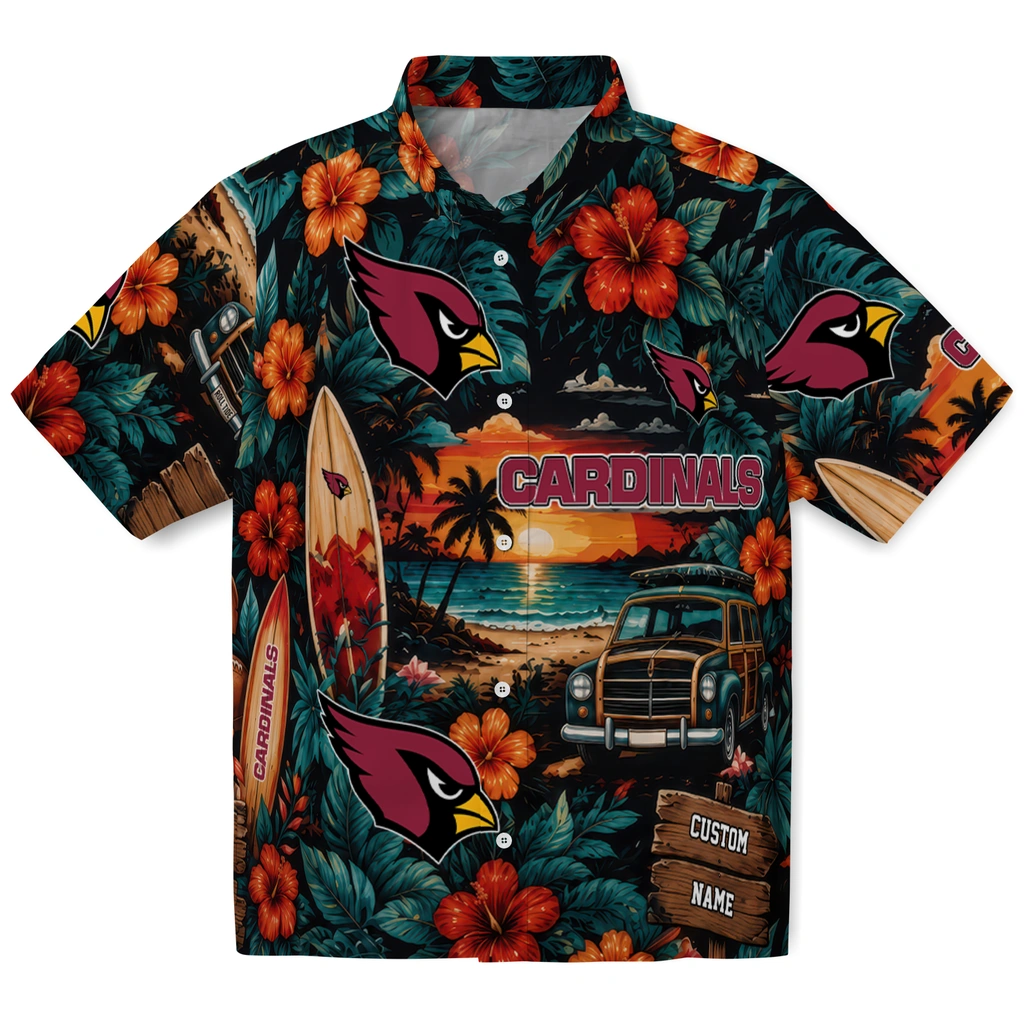 arizona-cardinals-hawaiian-shirt-customized-scenic-collage-black-green-best-selling arizona cardinals hawaiian shirt customized scenic collage black green best selling