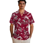 arizona-cardinals-hawaiian-shirt-personalized-wave-florals-red-best-selling