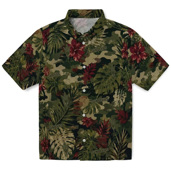 arizona-state-sun-devils-hawaiian-shirt-customized-foliage-camo-dark-olive-green-best-selling arizona state sun devils hawaiian shirt customized foliage camo dark olive green best selling