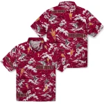 arizona-state-sun-devils-hawaiian-shirt-customized-wave-florals-maroon-best-selling