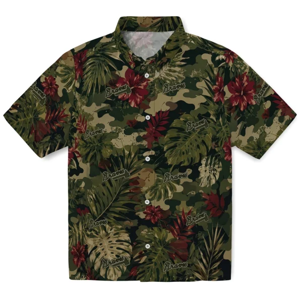 atlanta-braves-hawaiian-shirt-custom-foliage-camo-dark-olive-green-best-selling atlanta braves hawaiian shirt custom foliage camo dark olive green best selling