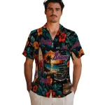 atlanta-braves-hawaiian-shirt-personalized-scenic-collage-black-green-best-selling