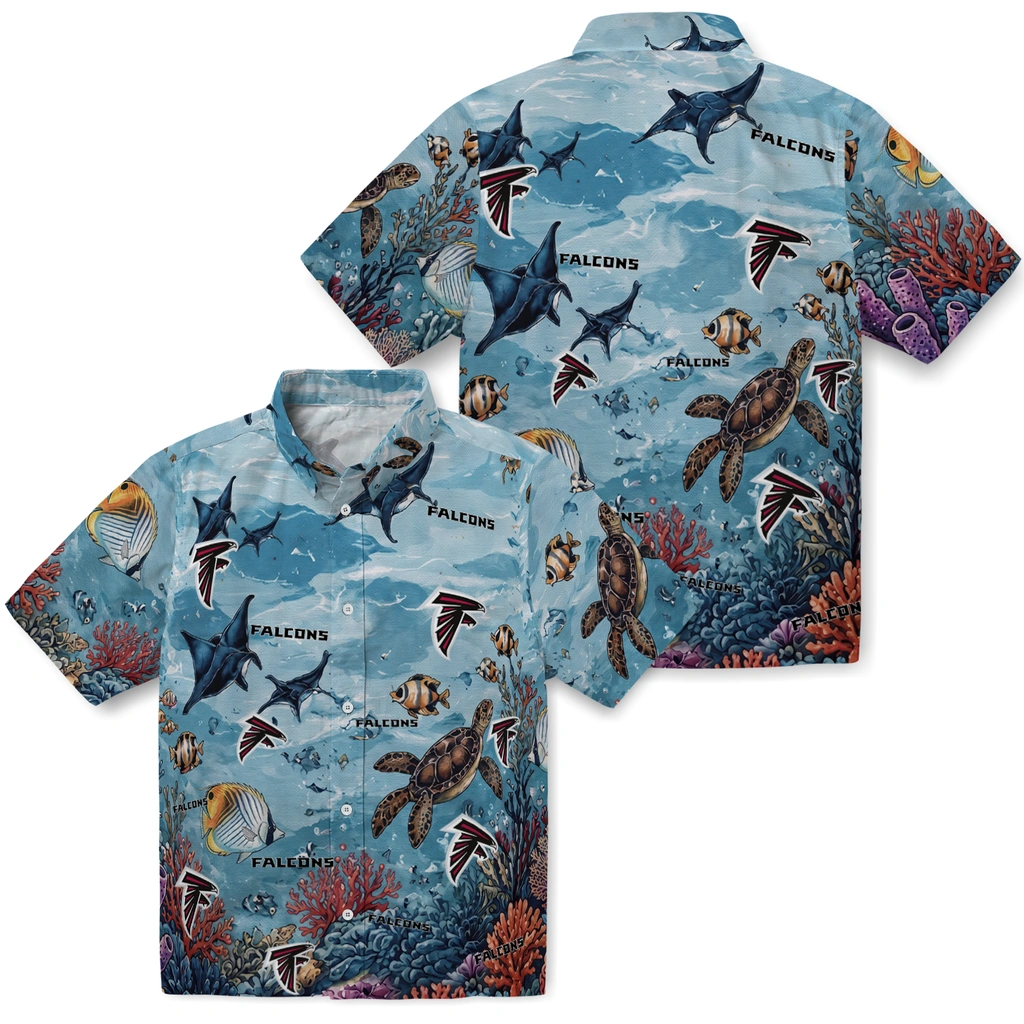 atlanta-falcons-hawaiian-shirt-personalized-coral-reef-aqua-high-quality