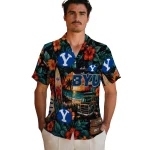 byu-cougars-hawaiian-shirt-personalized-scenic-collage-black-green-best-selling