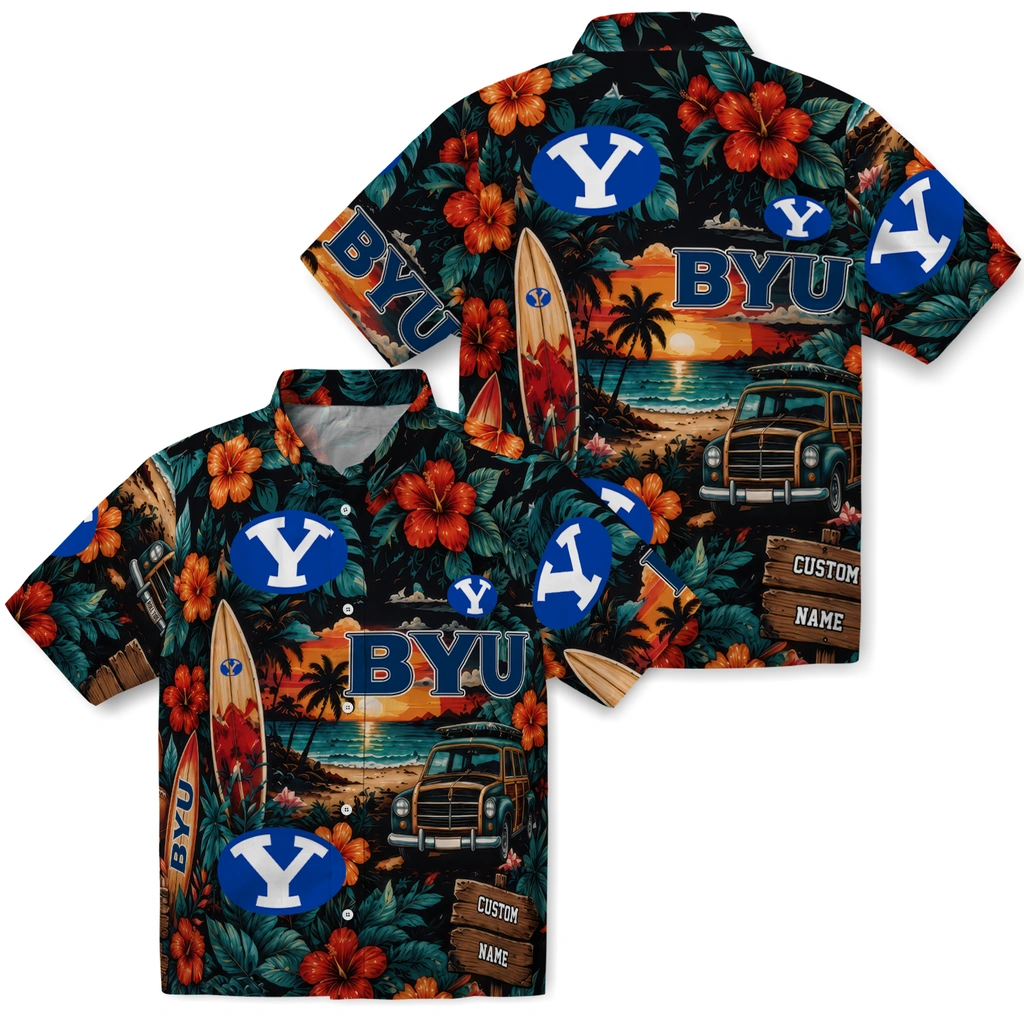 byu-cougars-hawaiian-shirt-personalized-scenic-collage-black-green-high-quality