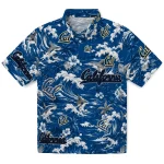 california-golden-bears-hawaiian-shirt-customized-wave-florals-blue-best-selling