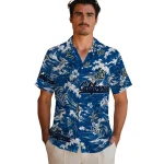 california-golden-bears-hawaiian-shirt-customized-wave-florals-blue-best-selling