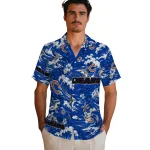 chicago-bears-hawaiian-shirt-customized-wave-florals-blue-best-selling