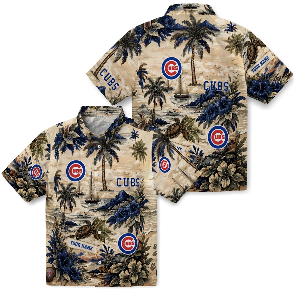 chicago-cubs-hawaiian-shirt-customized-island-voyage-blue-beige-high-quality