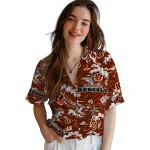 cincinnati-bengals-hawaiian-shirt-personalized-wave-florals-orange-best-selling