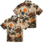 clemson-tigers-hawaiian-shirt-customized-island-voyage-orange-beige-best-selling