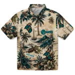 Coastal Carolina Chanticleers Hawaiian Shirt - Personalized Island Voyage Green Beige 1 coastal-carolina-chanticleers-hawaiian-shirt-personalized-island-voyage-green-beige-best-selling