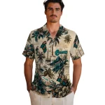coastal-carolina-chanticleers-hawaiian-shirt-personalized-island-voyage-green-beige-best-selling