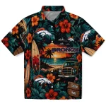 Denver Broncos Hawaiian Shirt - Customized Scenic Collage Black Green 1 denver-broncos-hawaiian-shirt-customized-scenic-collage-black-green-best-selling
