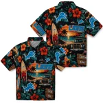 detroit-lions-hawaiian-shirt-personalized-scenic-collage-black-green-best-selling