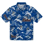 detroit-tigers-hawaiian-shirt-personalized-wave-florals-navy-best-selling