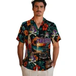 east-carolina-pirates-hawaiian-shirt-personalized-scenic-collage-black-green-best-selling