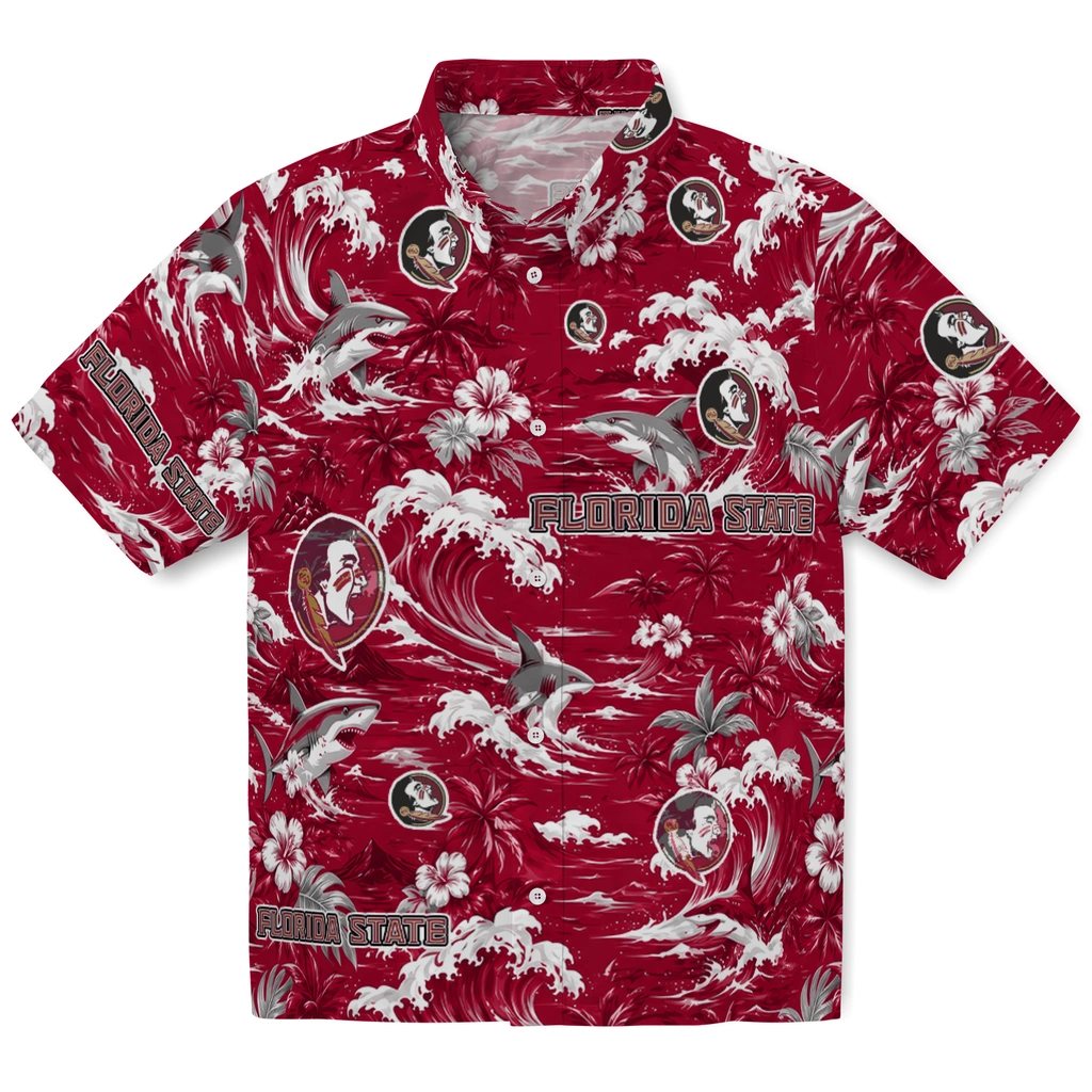 florida-state-seminoles-hawaiian-shirt-custom-wave-florals-garnet-best-selling florida state seminoles hawaiian shirt custom wave florals garnet best selling