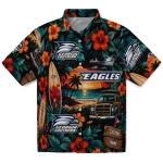 Georgia Southern Eagles Hawaiian Shirt - Customized Scenic Collage Black Green 1 georgia-southern-eagles-hawaiian-shirt-customized-scenic-collage-black-green-best-selling