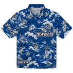 georgia-southern-eagles-hawaiian-shirt-personalized-wave-florals-blue-best-selling