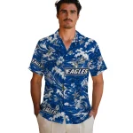 georgia-southern-eagles-hawaiian-shirt-personalized-wave-florals-blue-best-selling