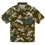 Georgia Tech Yellow Jackets Hawaiian Shirt - Personalized Wave Florals Gold 1 georgia-tech-yellow-jackets-hawaiian-shirt-personalized-wave-florals-gold-best-selling