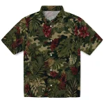 Illinois Fighting Illini Hawaiian Shirt - Personalized Foliage Camo Dark Olive Green 1 illinois-fighting-illini-hawaiian-shirt-personalized-foliage-camo-dark-olive-green-best-selling