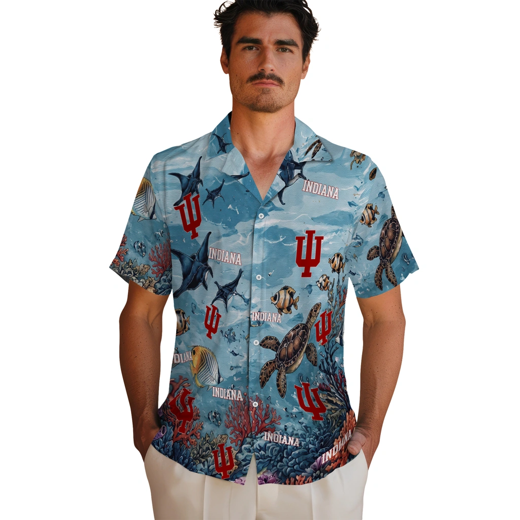 indiana-hoosiers-hawaiian-shirt-custom-coral-reef-aqua-fashion-forward