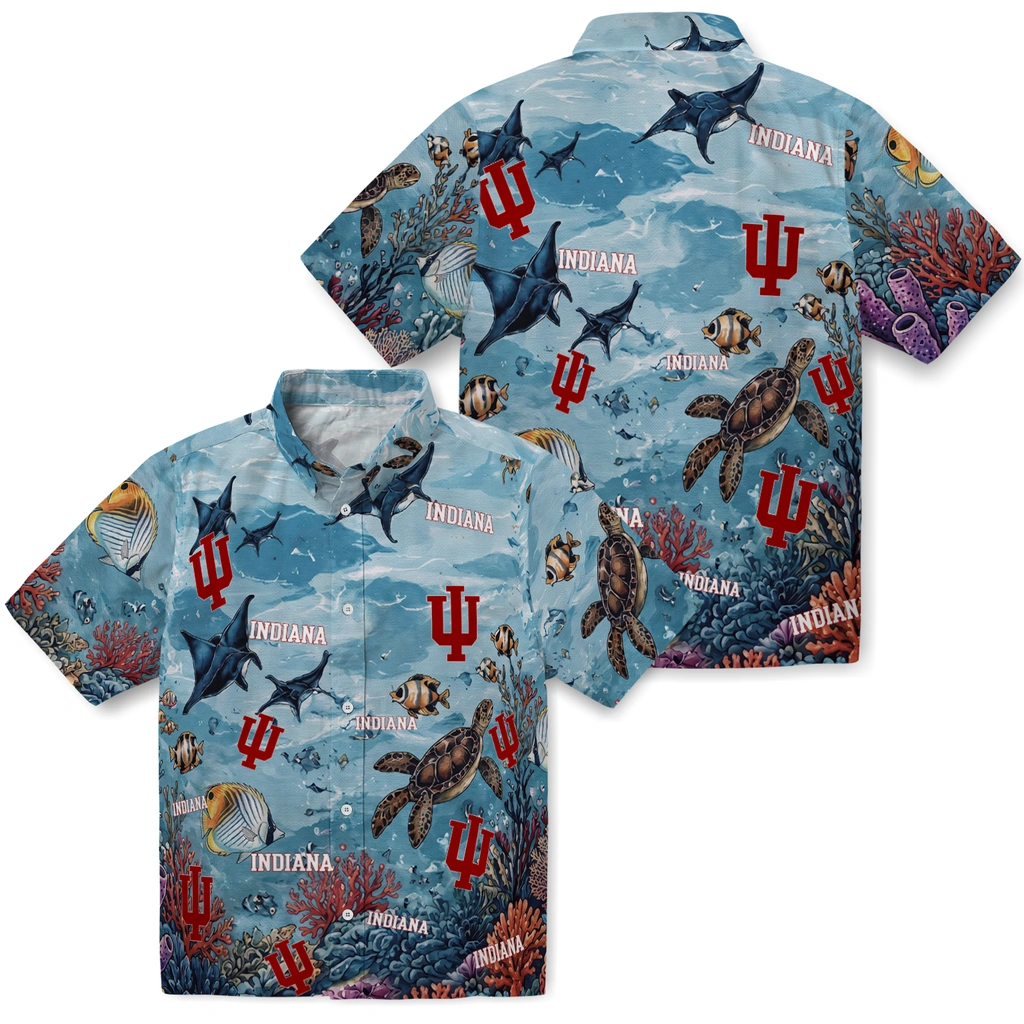 indiana-hoosiers-hawaiian-shirt-custom-coral-reef-aqua-high-quality