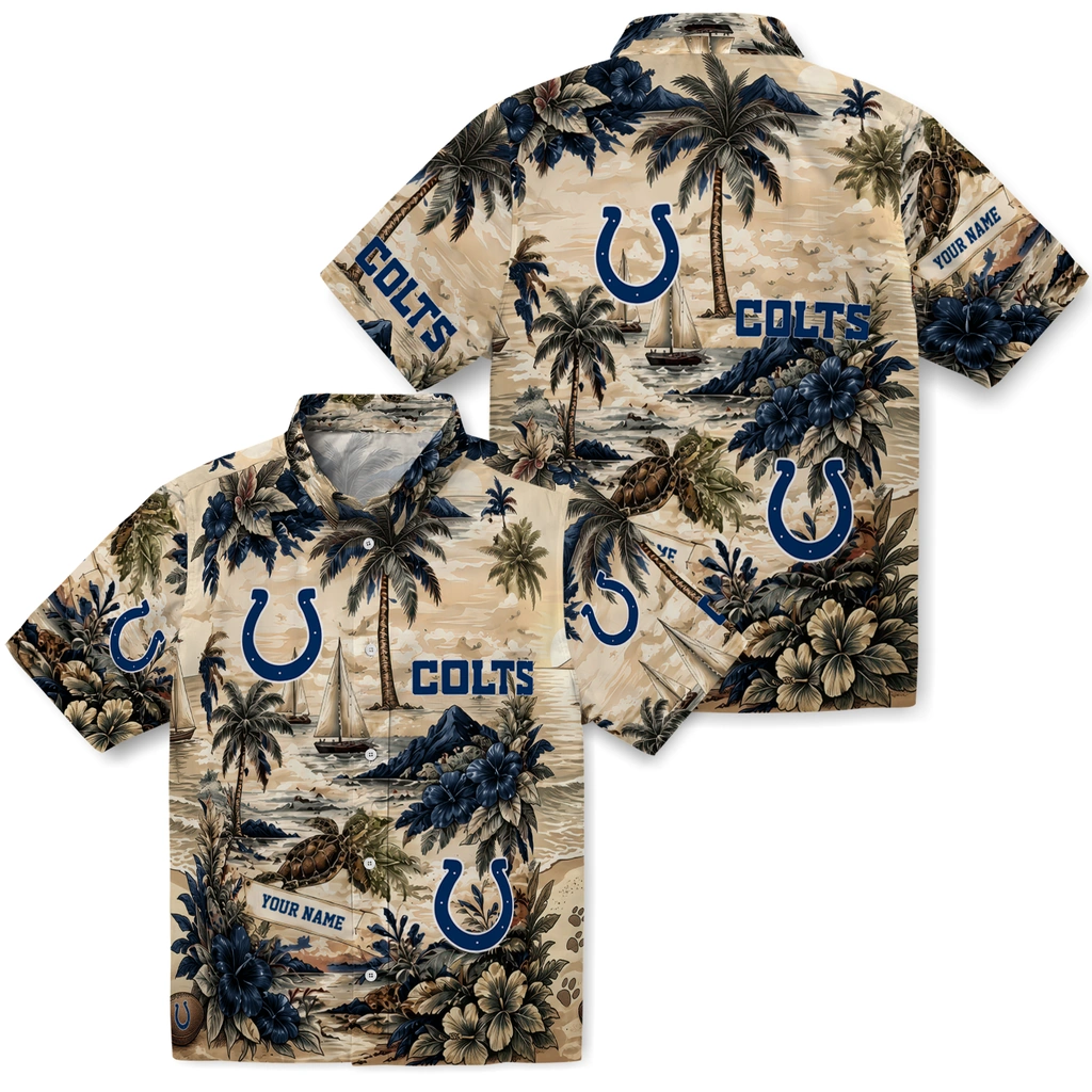 indianapolis-colts-hawaiian-shirt-customized-island-voyage-blue-beige-high-quality