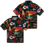 kansas-city-chiefs-hawaiian-shirt-customized-scenic-collage-black-green-best-selling