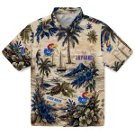 kansas-jayhawks-hawaiian-shirt-personalized-island-voyage-blue-beige-best-selling