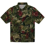 Kansas State Wildcats Hawaiian Shirt - Custom Foliage Camo Dark Olive Green 1 kansas-state-wildcats-hawaiian-shirt-custom-foliage-camo-dark-olive-green-best-selling